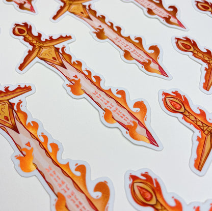 Fireheart Sword | Sticker