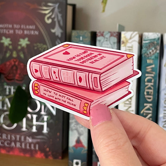 Pink Books | Sticker