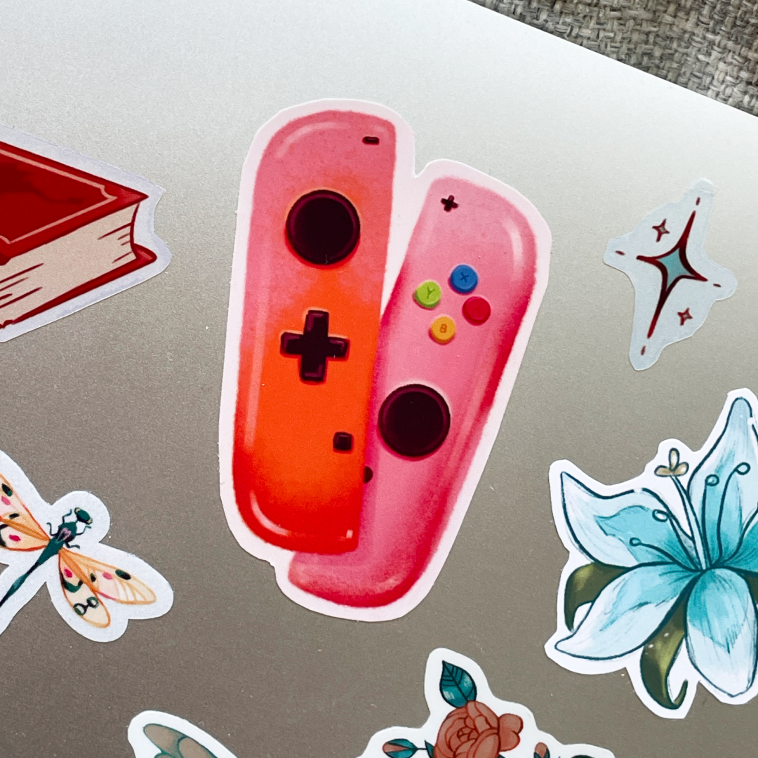 Pink Joy-cons | Sticker